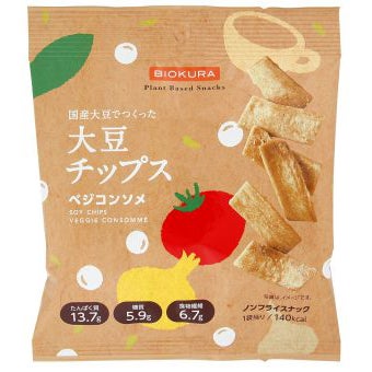 ビオクラ　大豆チップス ベジコンソメ 35g