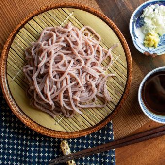 結わえる　もちもち玄米めん 黒米 120g