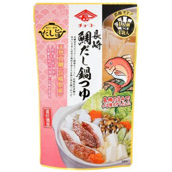 チョーコー 長崎鯛だし鍋つゆ 1人前30ml×4袋入