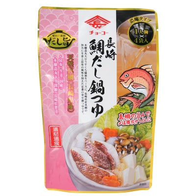 チョーコー 長崎鯛だし鍋つゆ 1人前30ml×4袋入