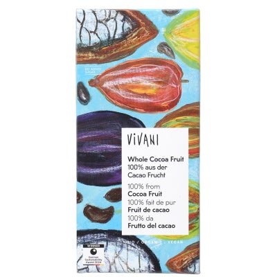 ViVANI オーガニックチョコレート カカオフルーツ 80ｇ｜ニコウトレーディング