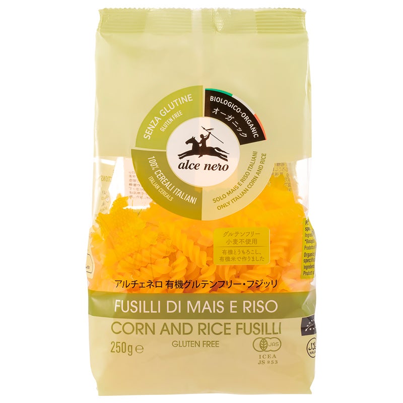 アルチェネロ 有機グルテンフリー・フジッリ 250g｜日仏貿易
