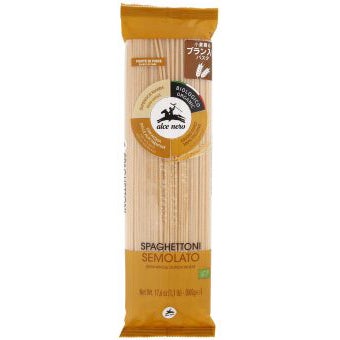 アルチェネロ 有機スパゲットーニ ブラン入り 500g｜日仏貿易